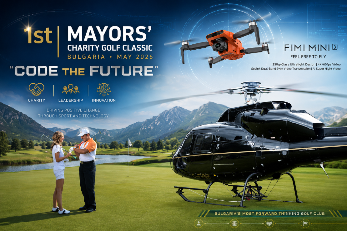 Invitation golf charity 1100 The Mayors Invitational Bulgaria 2026